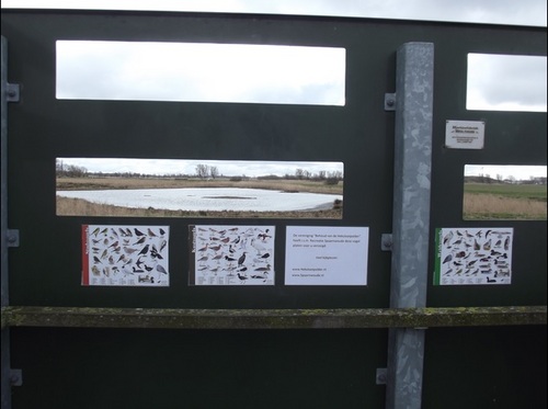 Vogelplaten geplaatst