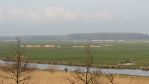 Onterechte werkzaamheden in de Hekslootpolder (vervolg witte bergen zand)